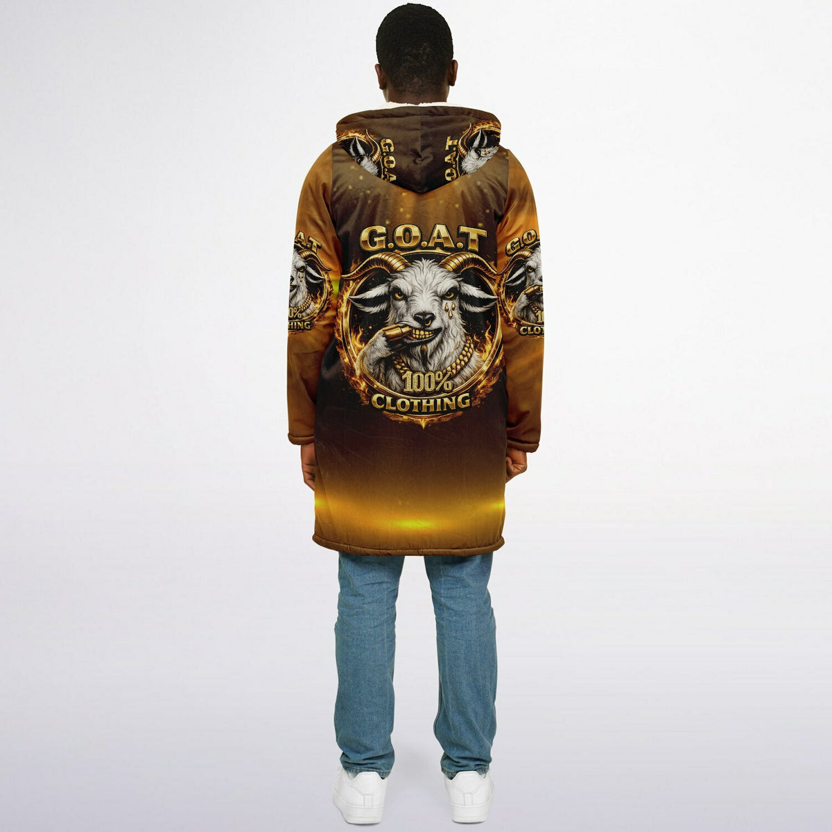 Goatwear Zipper Cloak - AOP