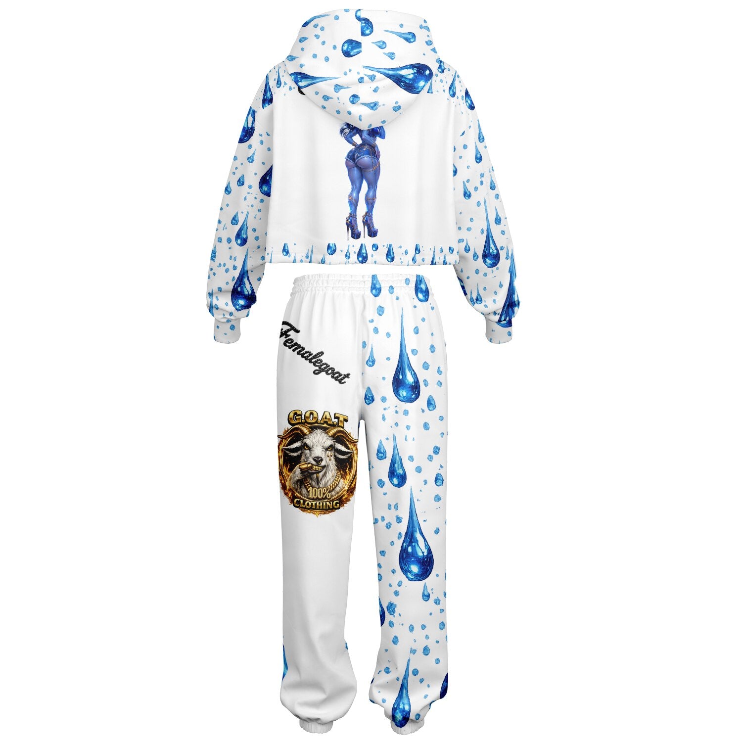 Goatwear Athletic Dance Hoodie & Sweatpants - AOP