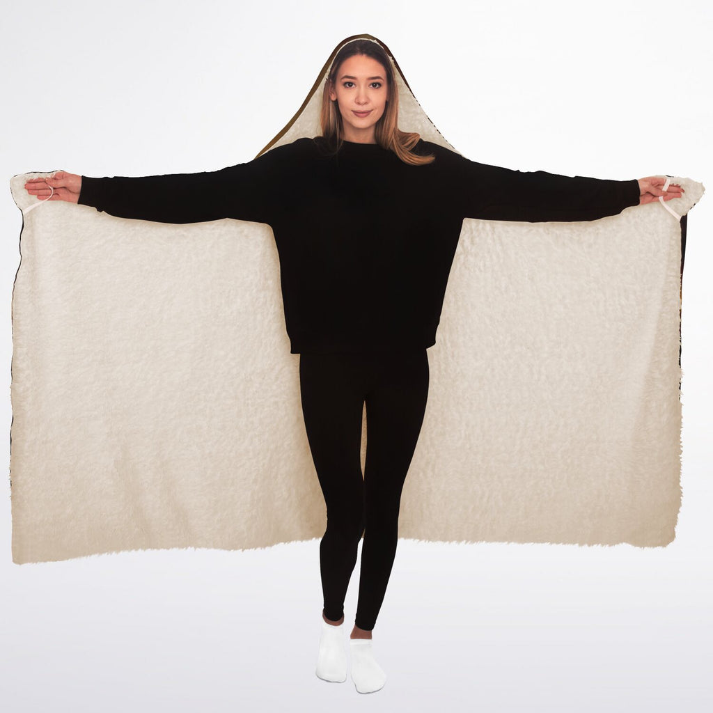 Goatwear Hooded Blanket Sherpa - AOP