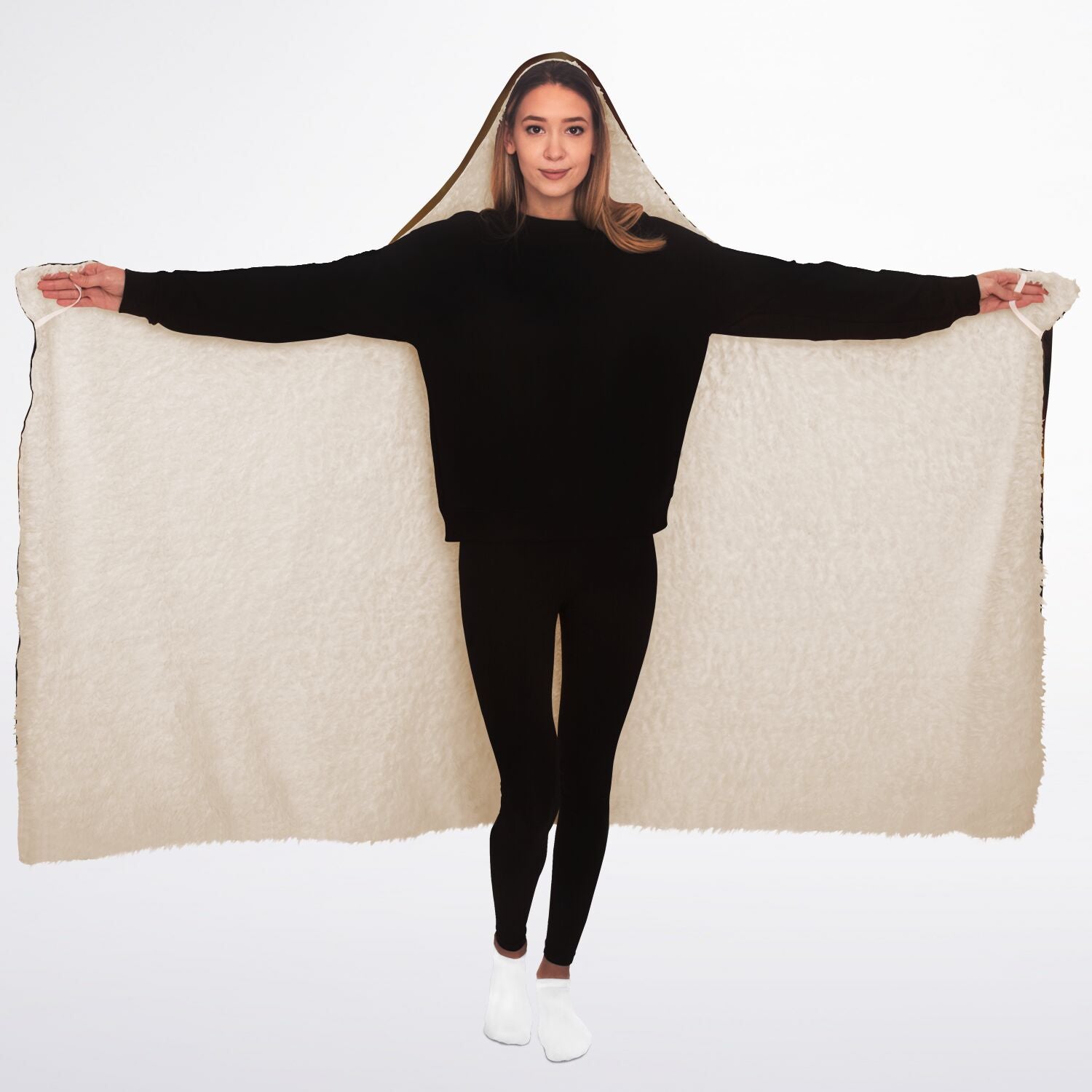 Goatwear Hooded Blanket Sherpa - AOP