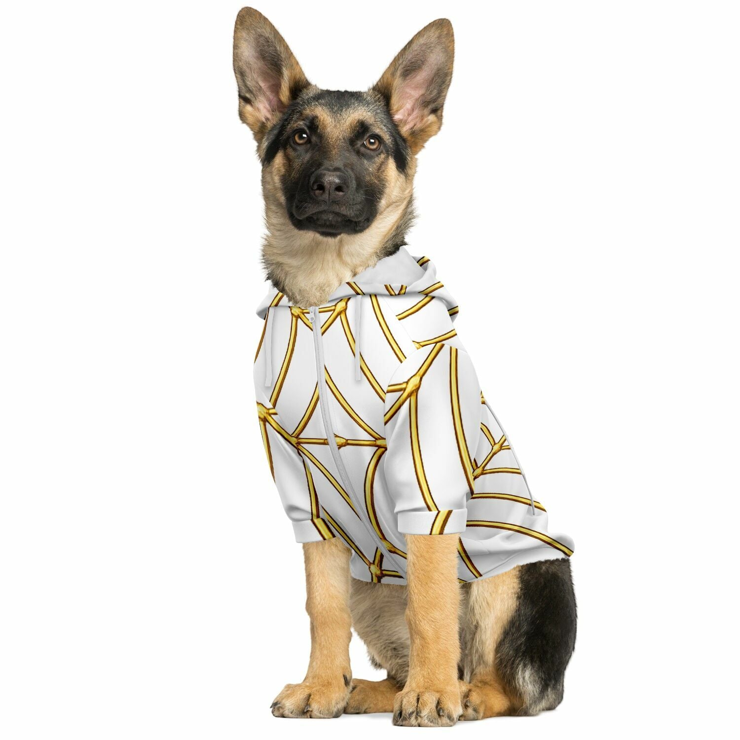 Goatwear Fashion Dog Zip-Up Hoodie - AOP