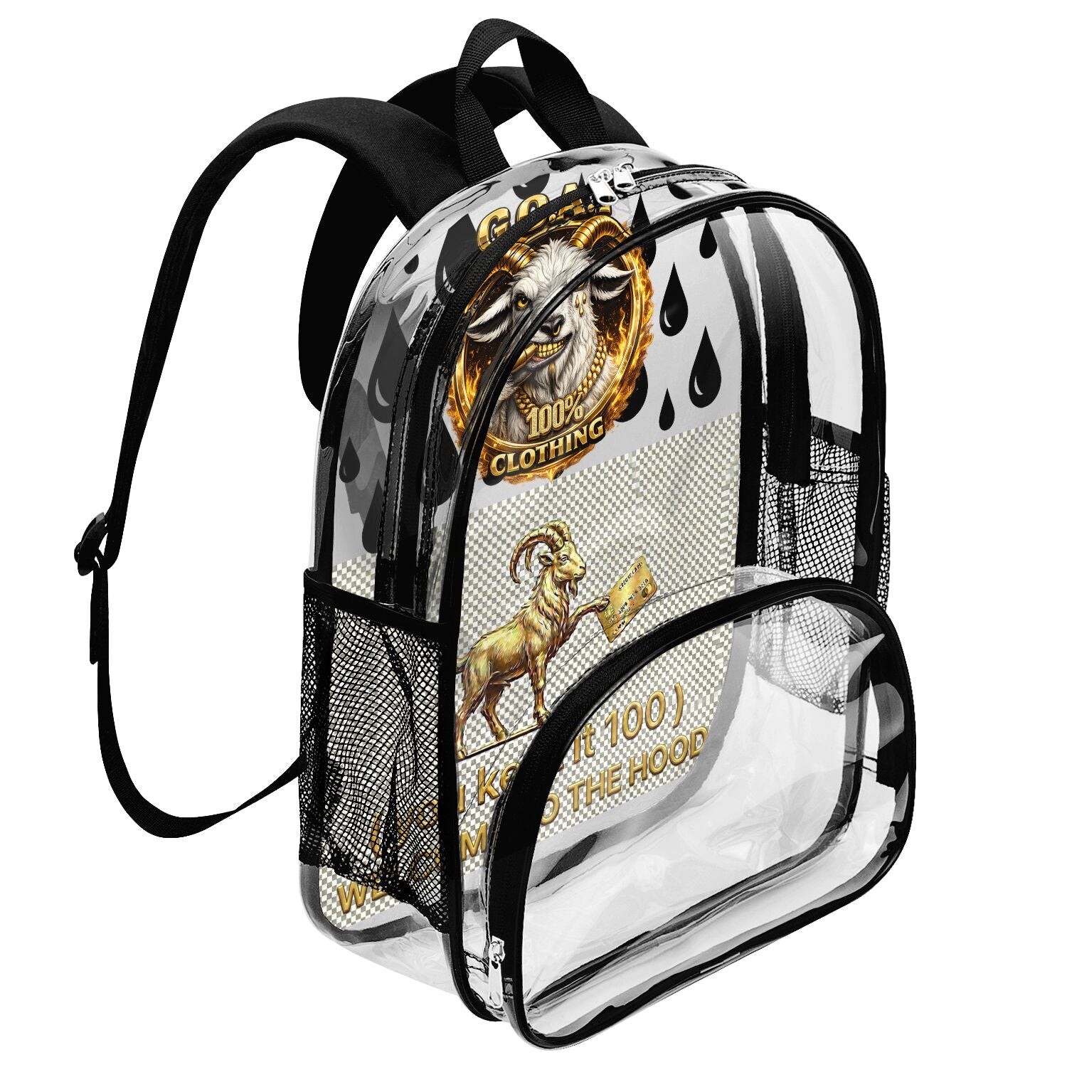 Goatwear Clear PVC Backpack