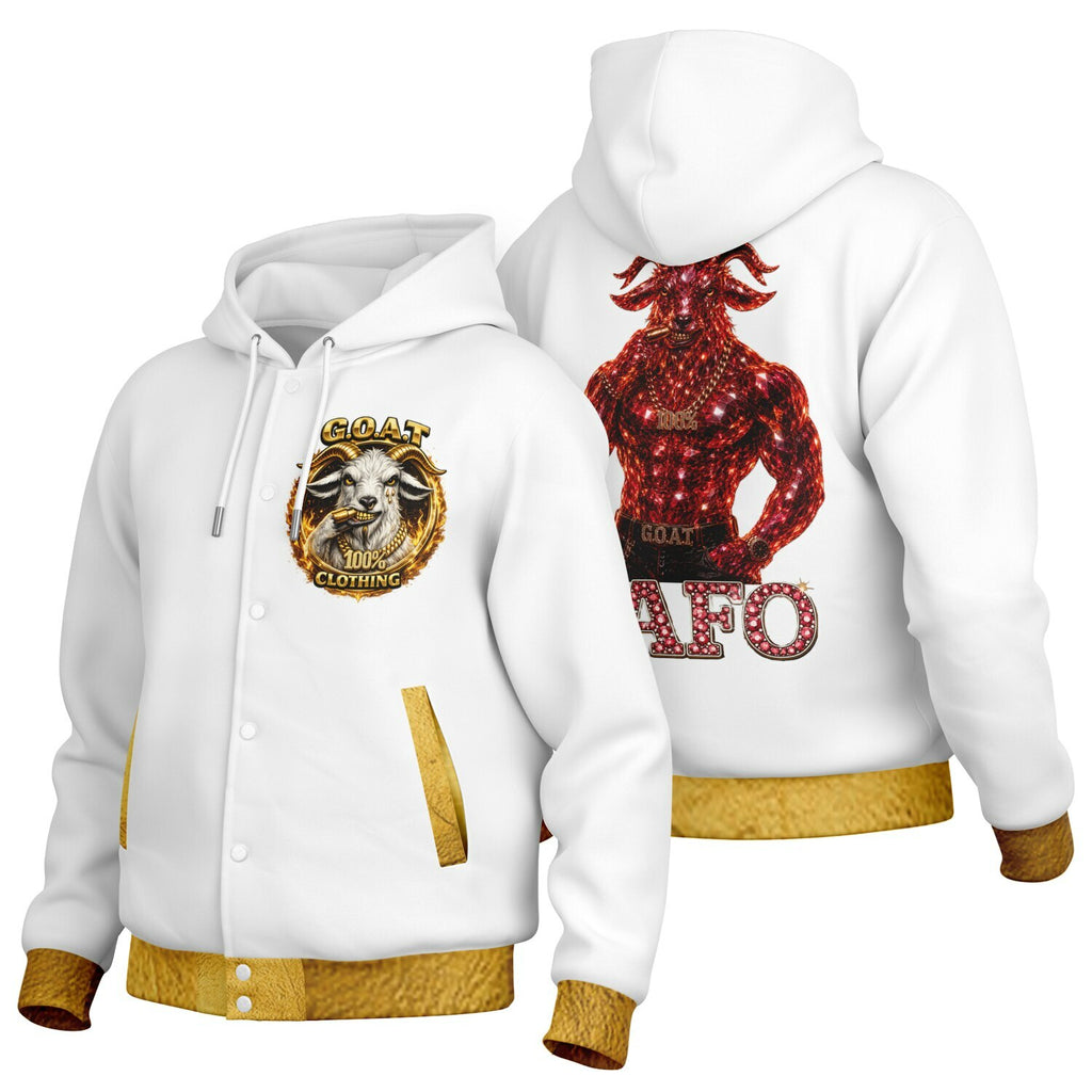 Goatwear Hooded Baseball Jacket - AOP