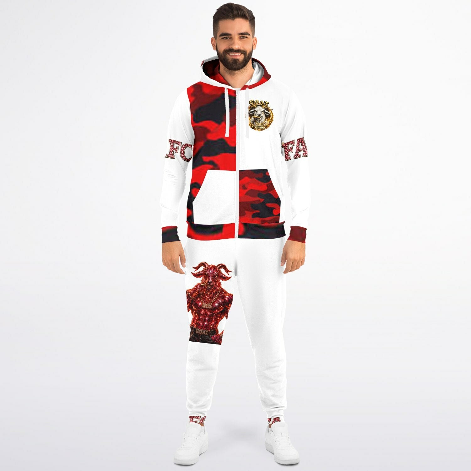 Goatwear Fashion Ziphoodie & Jogger - AOP