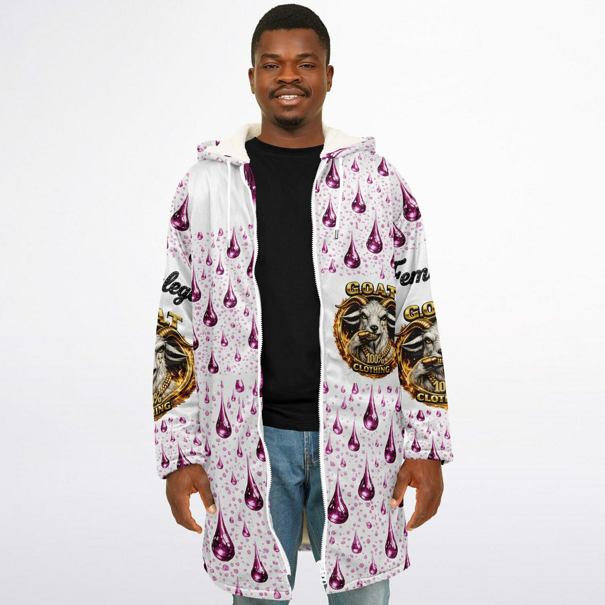 Goatwear Zipper Cloak - AOP