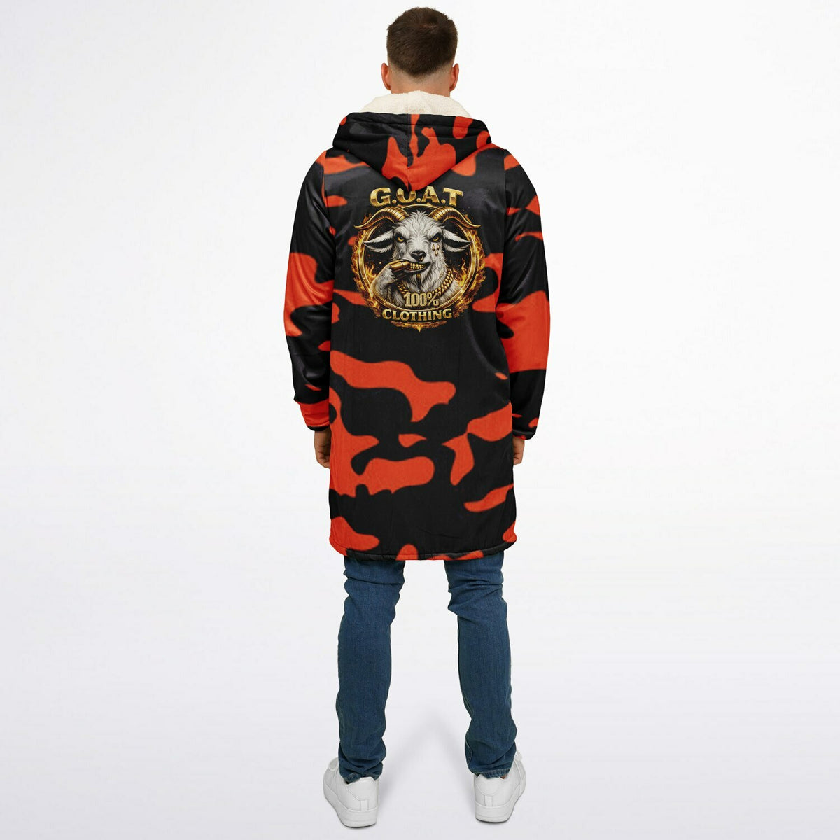 Goatwear Zipper Cloak - AOP