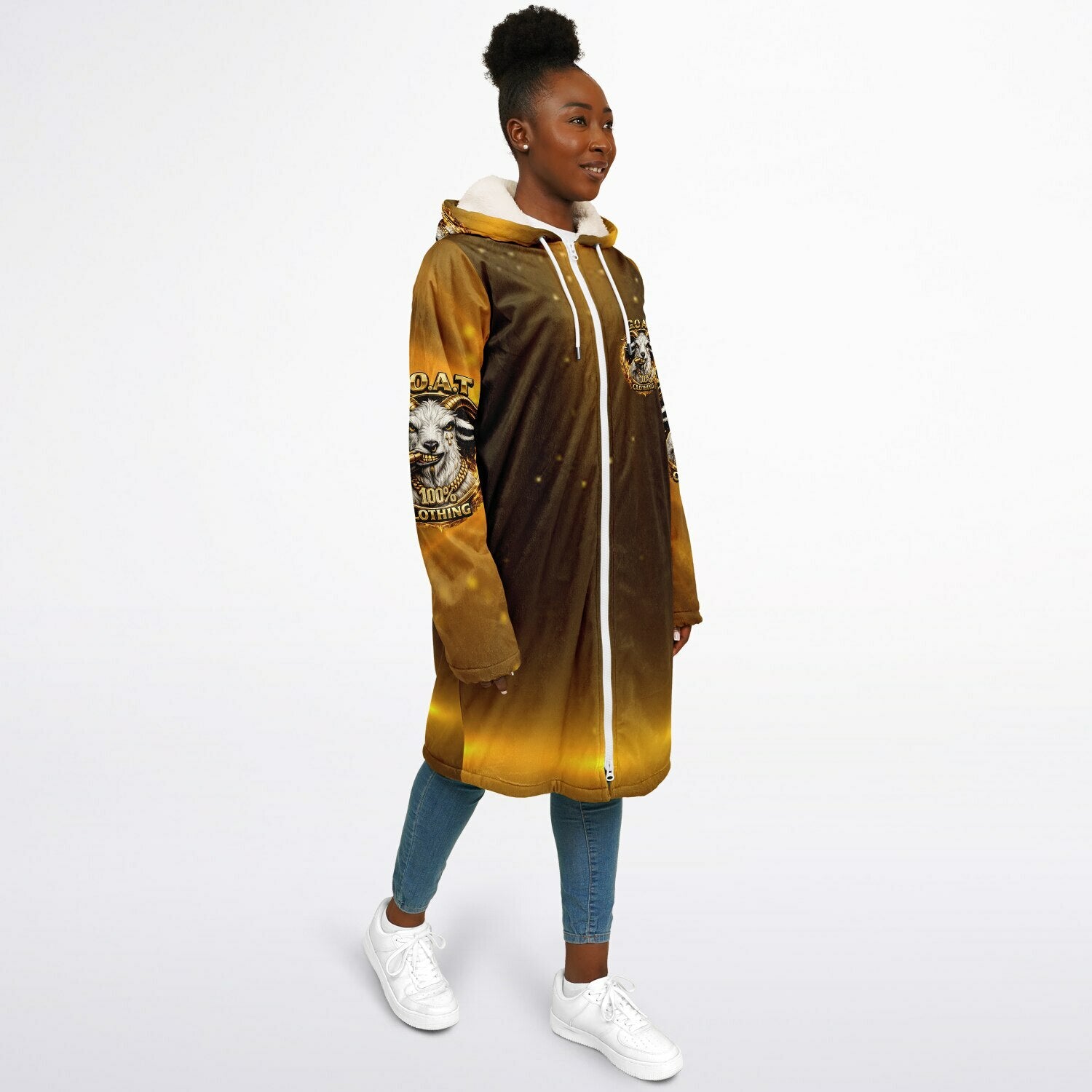Goatwear Zipper Cloak - AOP