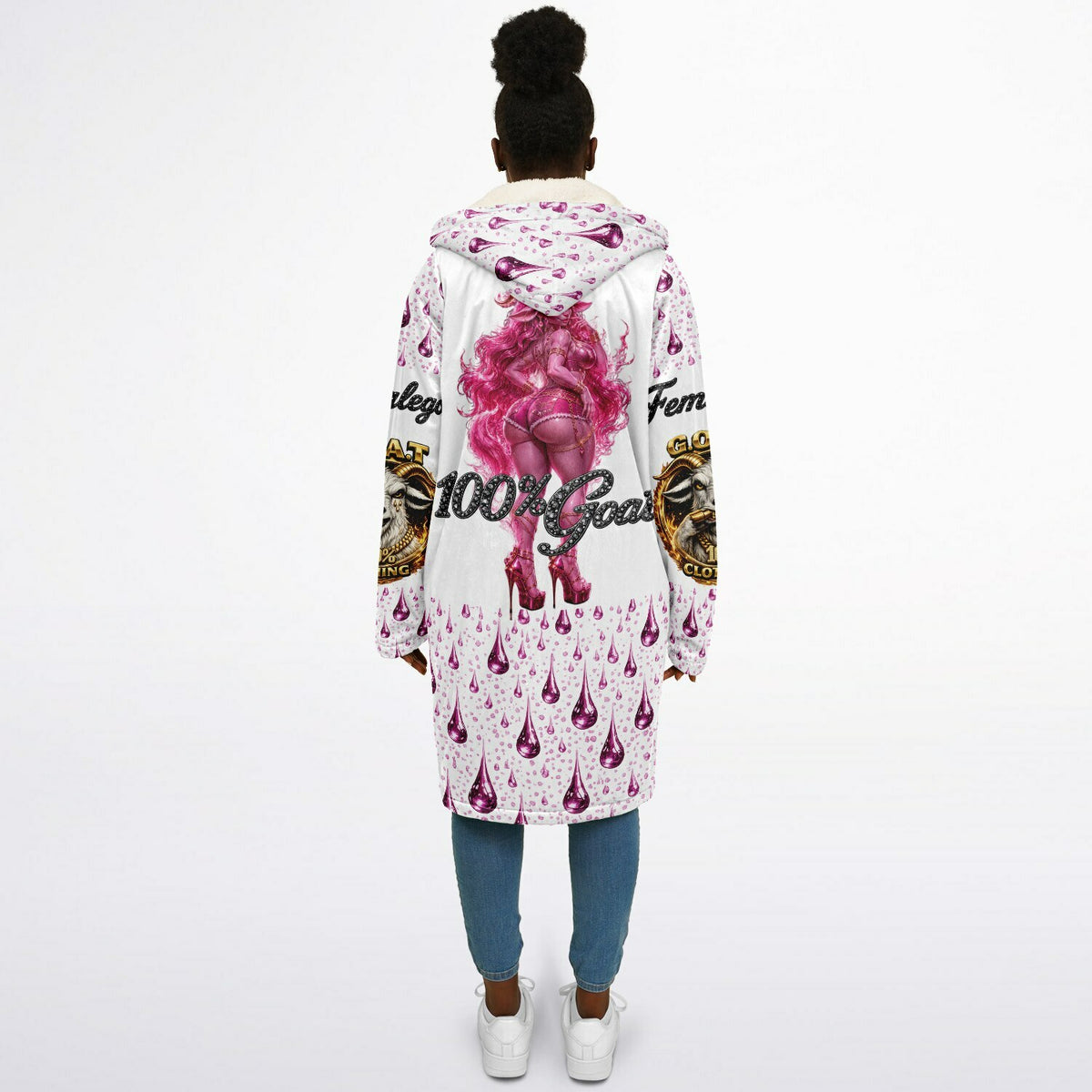Goatwear Zipper Cloak - AOP