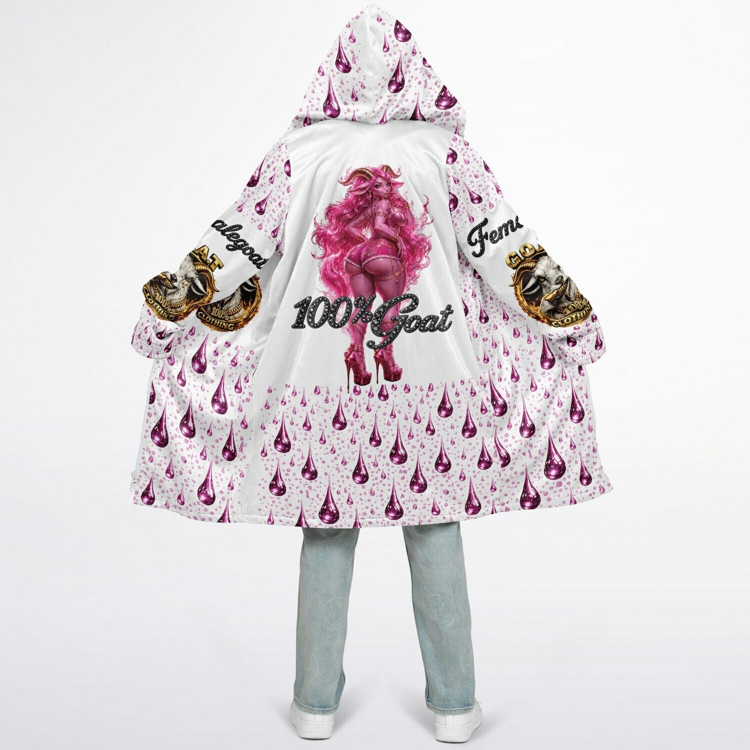 Goatwear Zipper Cloak - AOP