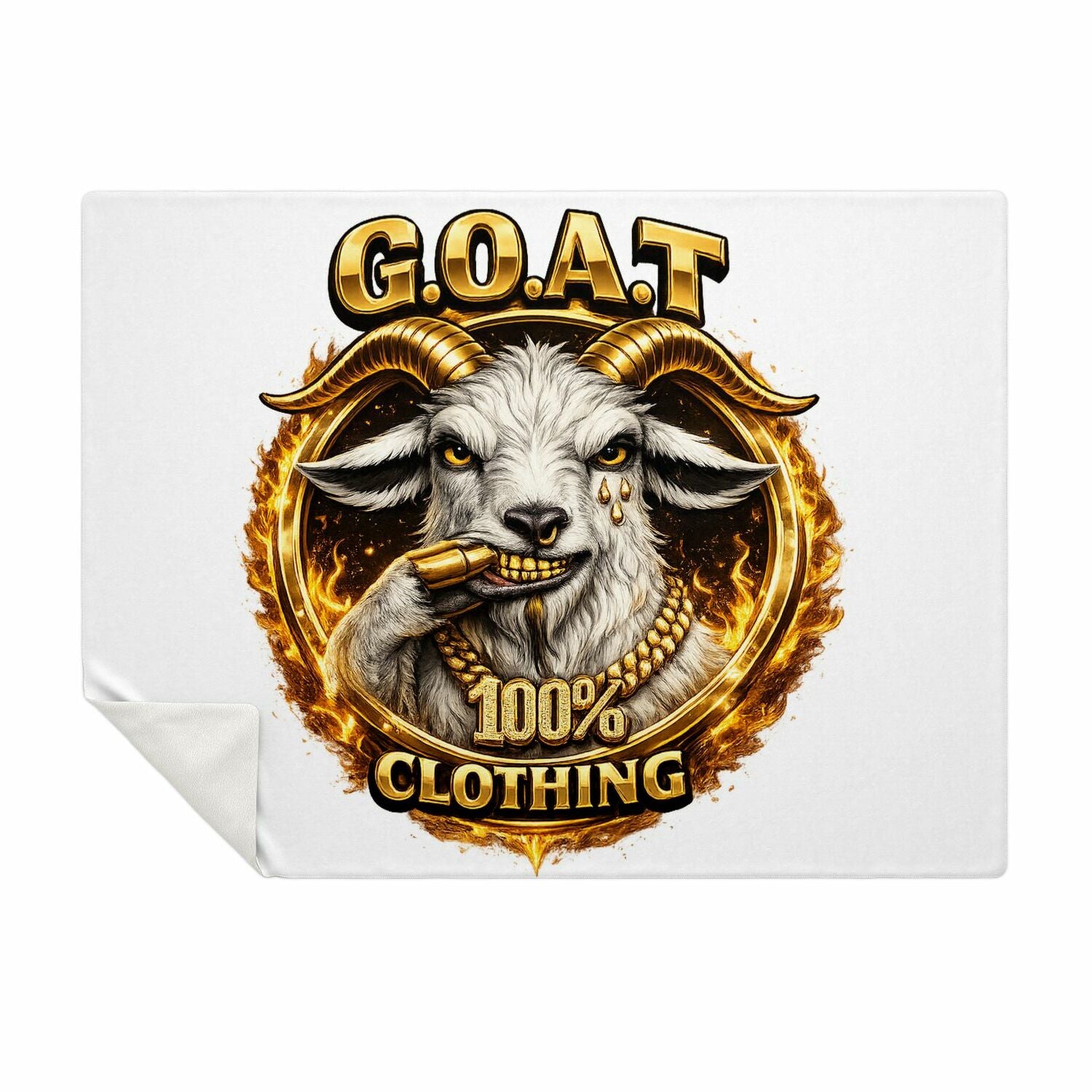 Goatwear Premium Microfleece Blanket - AOP