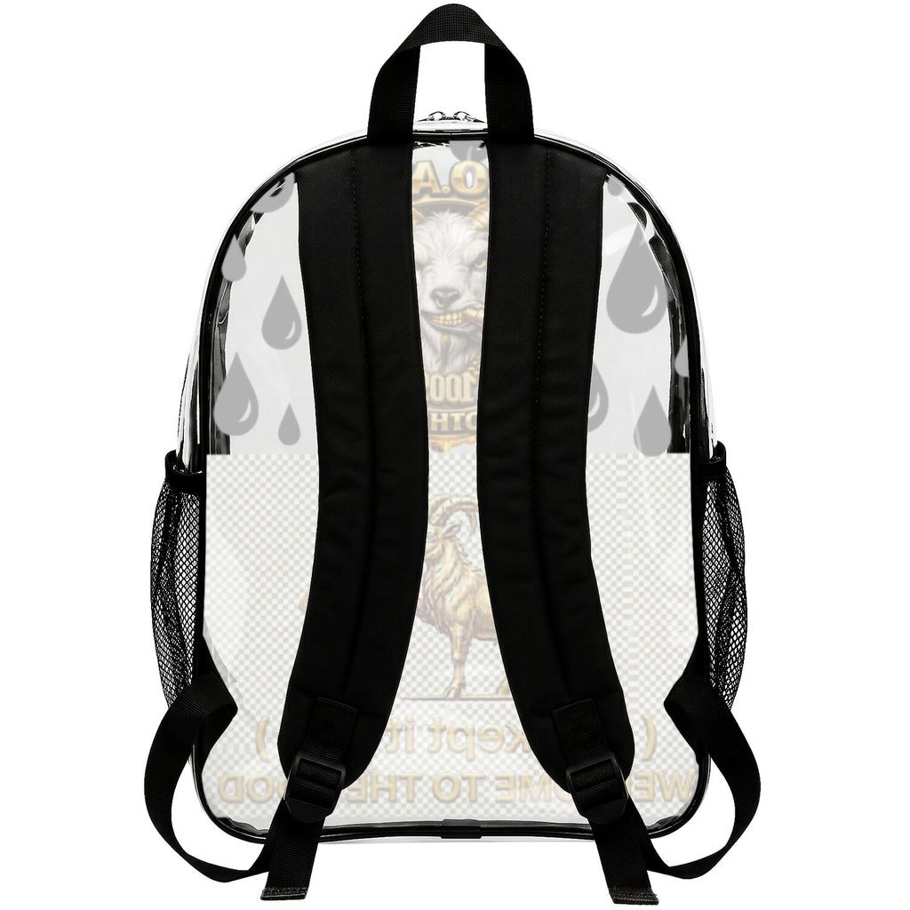 Goatwear Clear PVC Backpack