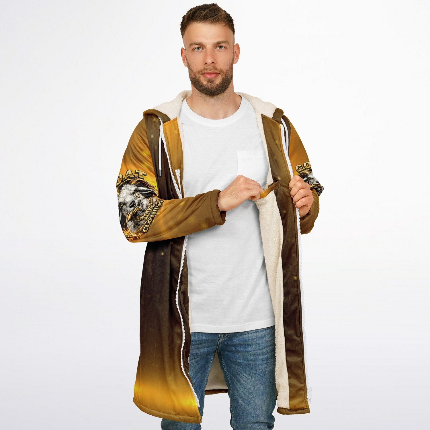 Goatwear Zipper Cloak - AOP