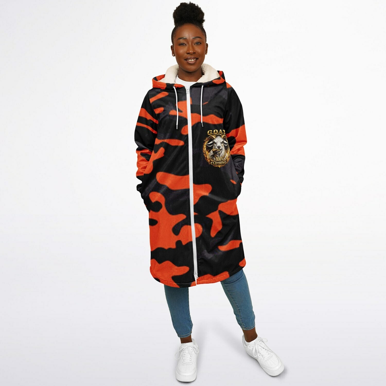 Goatwear Zipper Cloak - AOP