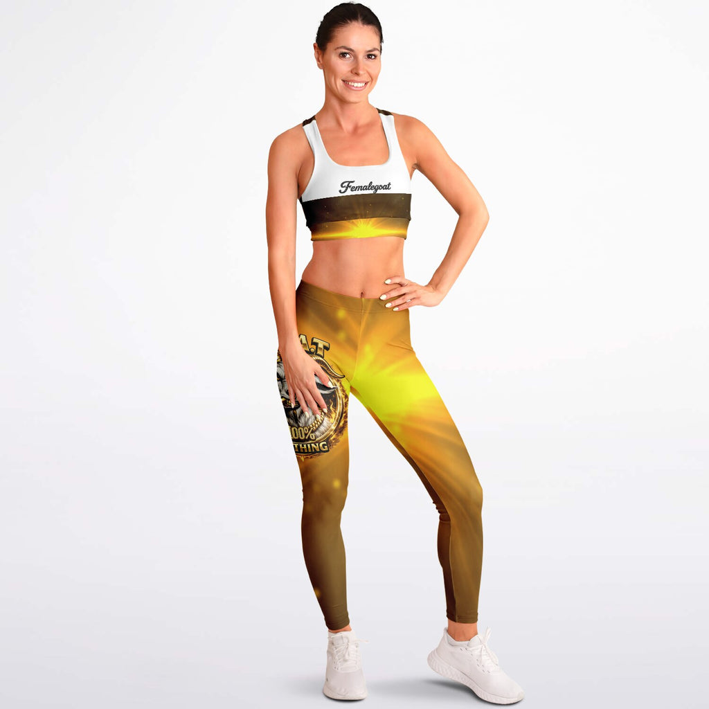 Goatwear Padded Sports Bra & Leggings - AOP