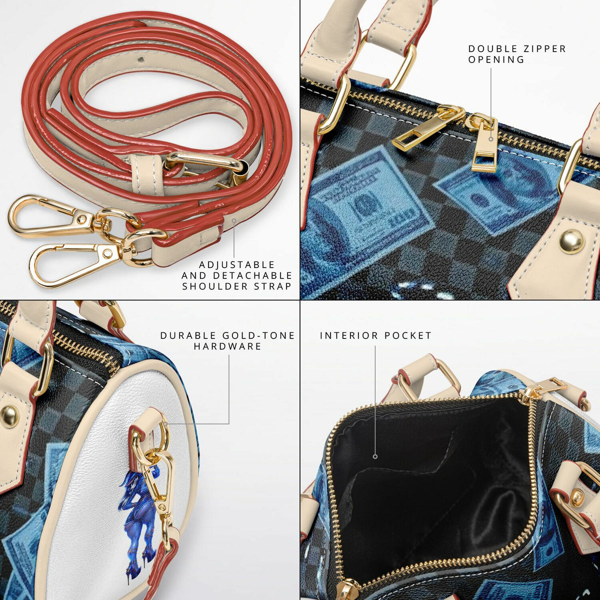 Goatwear Crossbody Handbag - AOP