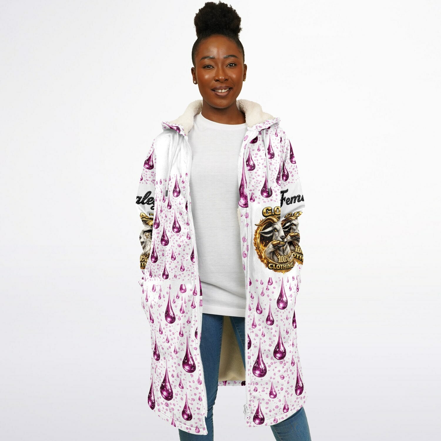 Goatwear Zipper Cloak - AOP