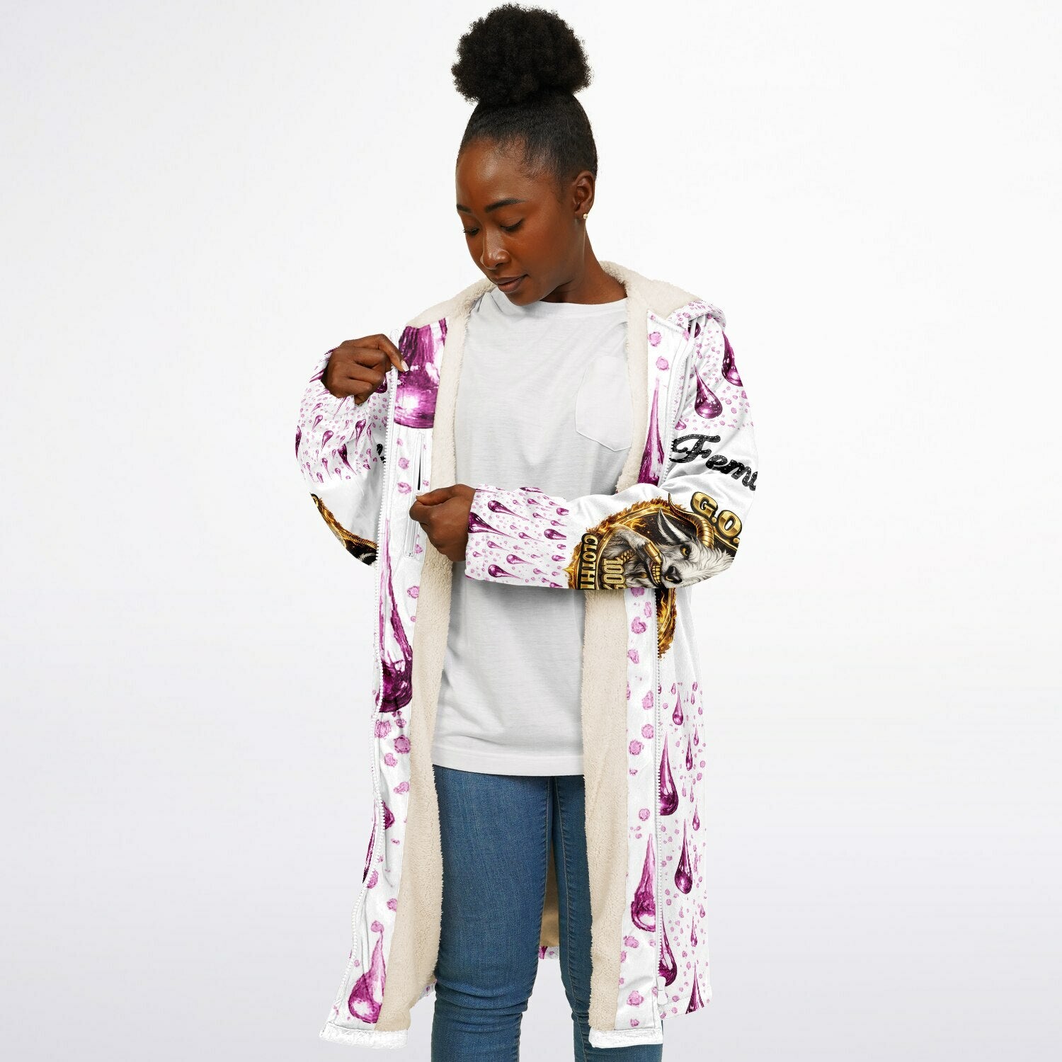 Goatwear Zipper Cloak - AOP