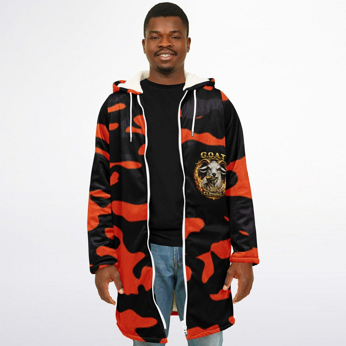 Goatwear Zipper Cloak - AOP