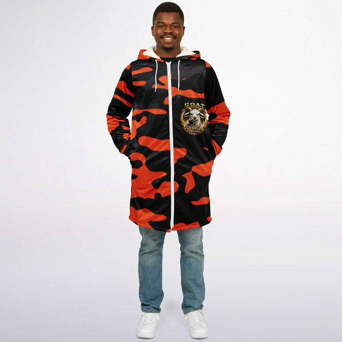 Goatwear Zipper Cloak - AOP