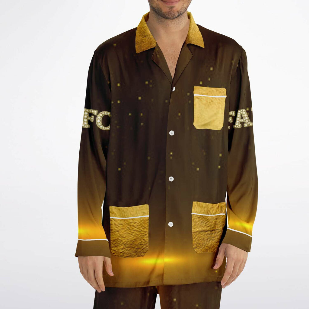 Goatwear Men's Satin Pajamas - AOP