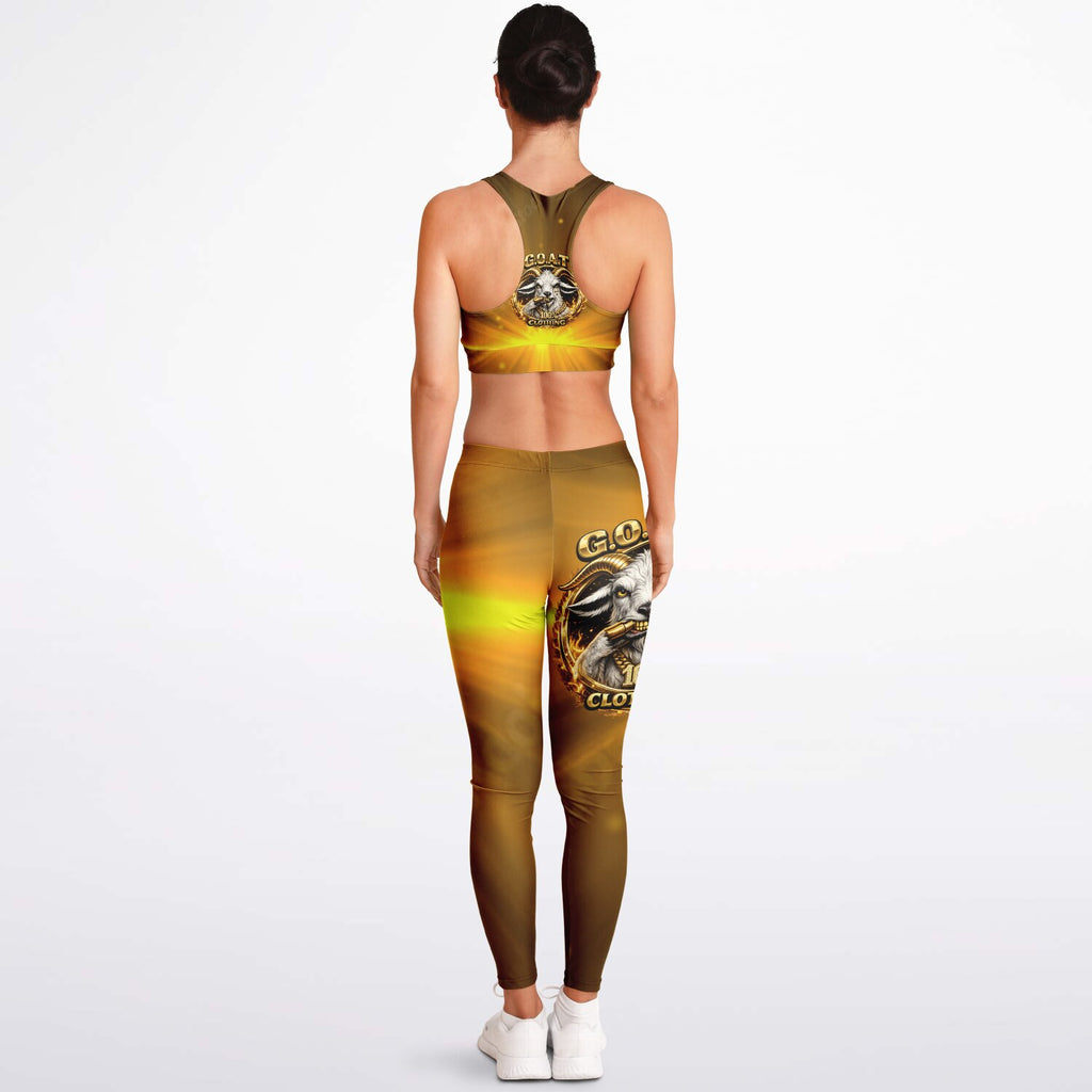 Goatwear Padded Sports Bra & Leggings - AOP