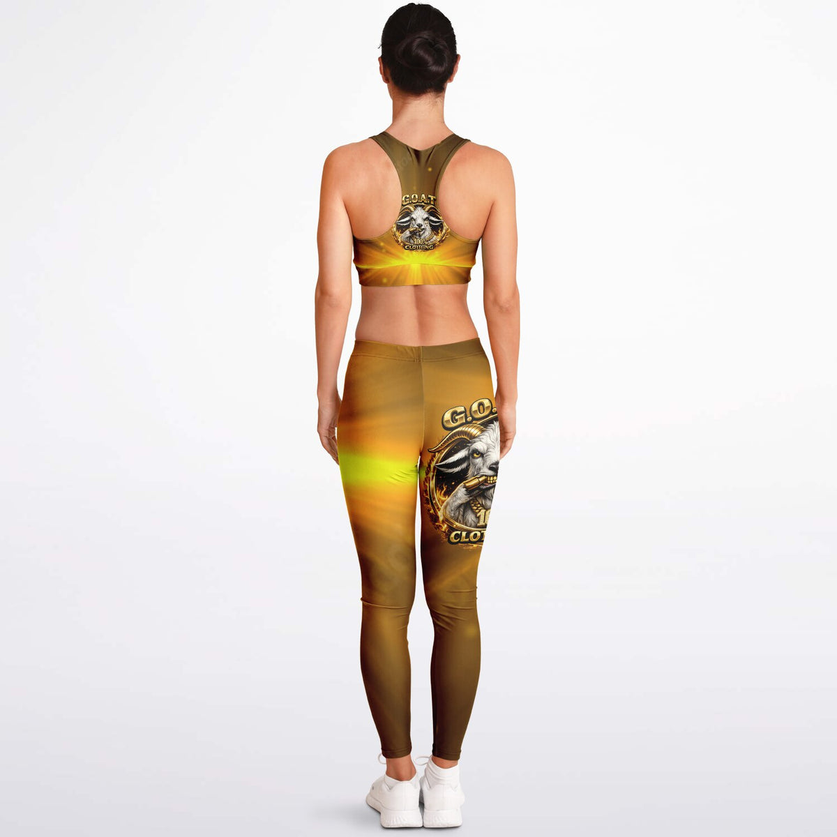 Goatwear Padded Sports Bra & Leggings - AOP