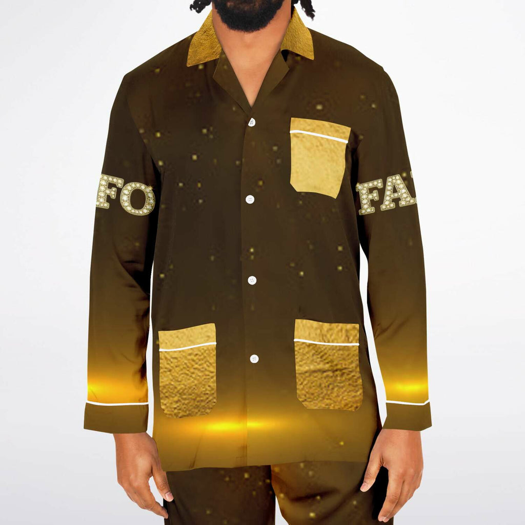 Goatwear Men's Satin Pajamas - AOP