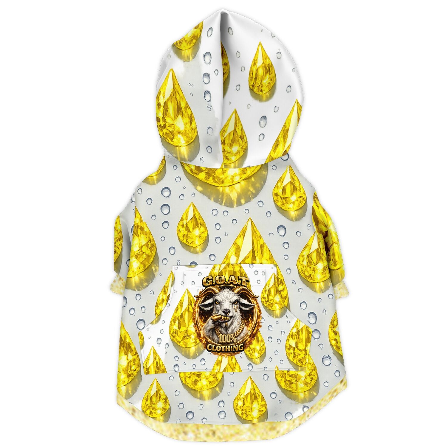 Goatwear Fashion Dog Zip-Up Hoodie - AOP