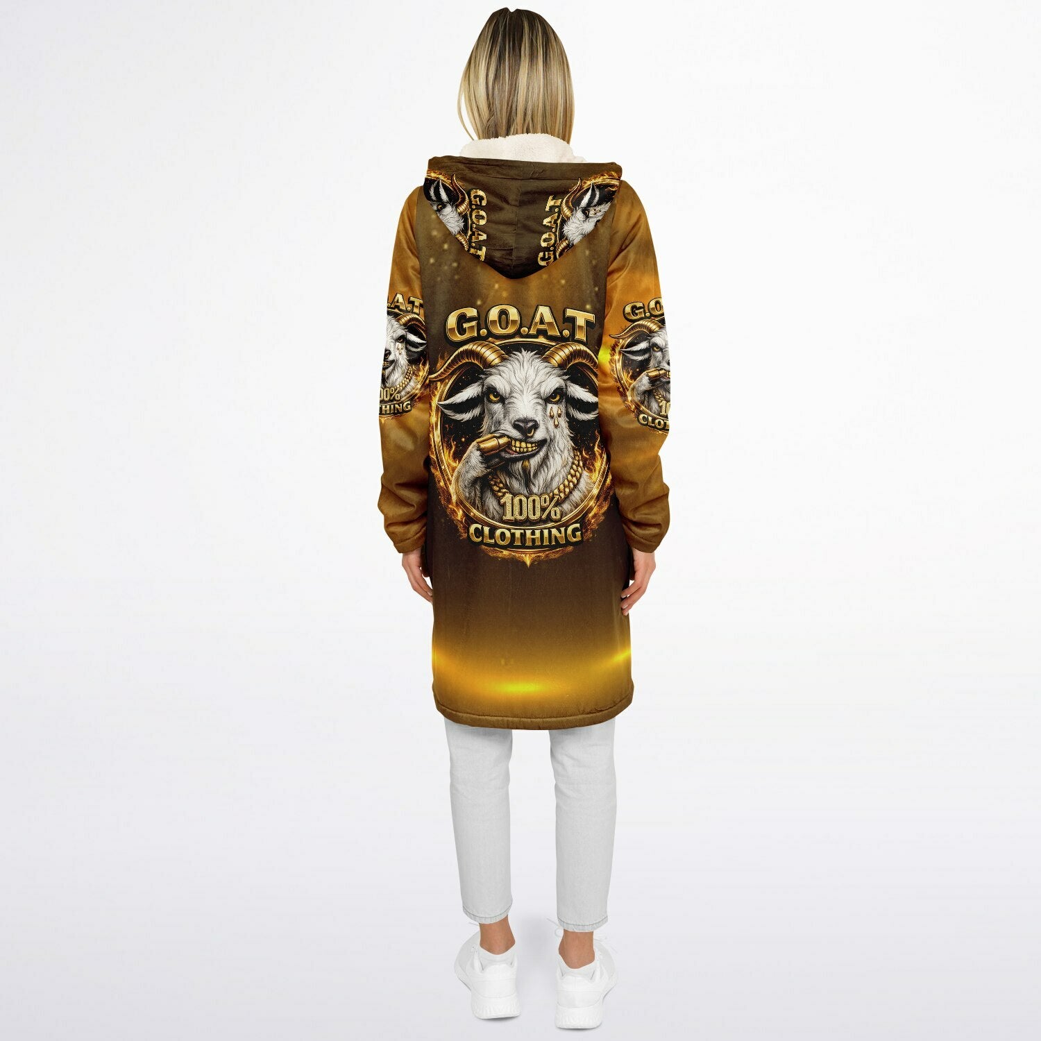 Goatwear Zipper Cloak - AOP