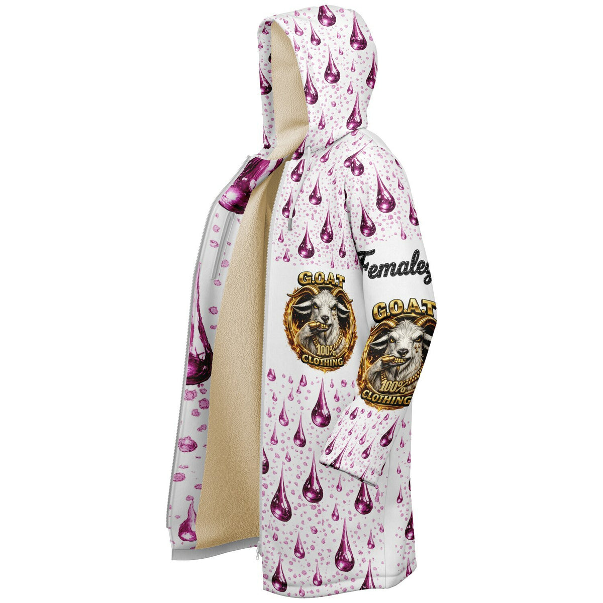 Goatwear Zipper Cloak - AOP