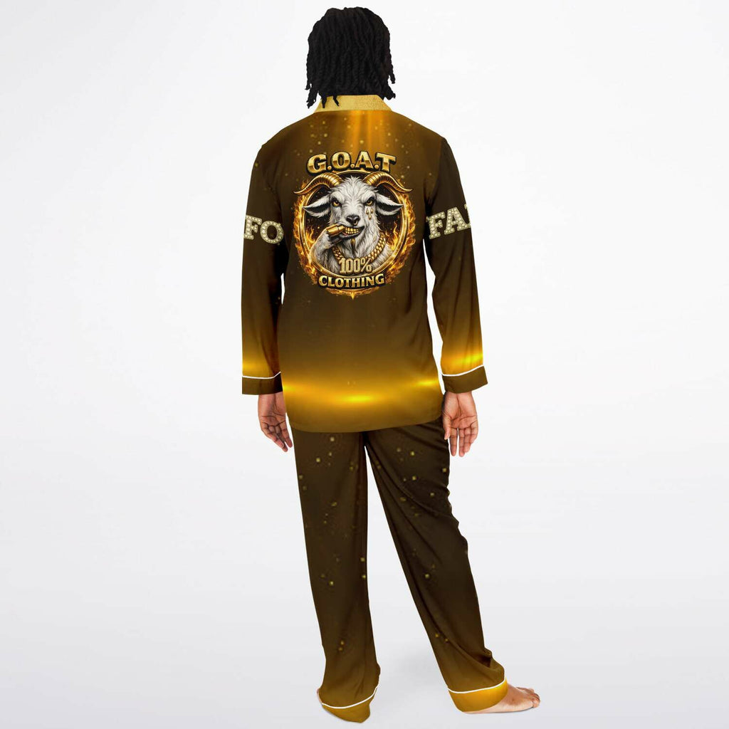 Goatwear Men's Satin Pajamas - AOP
