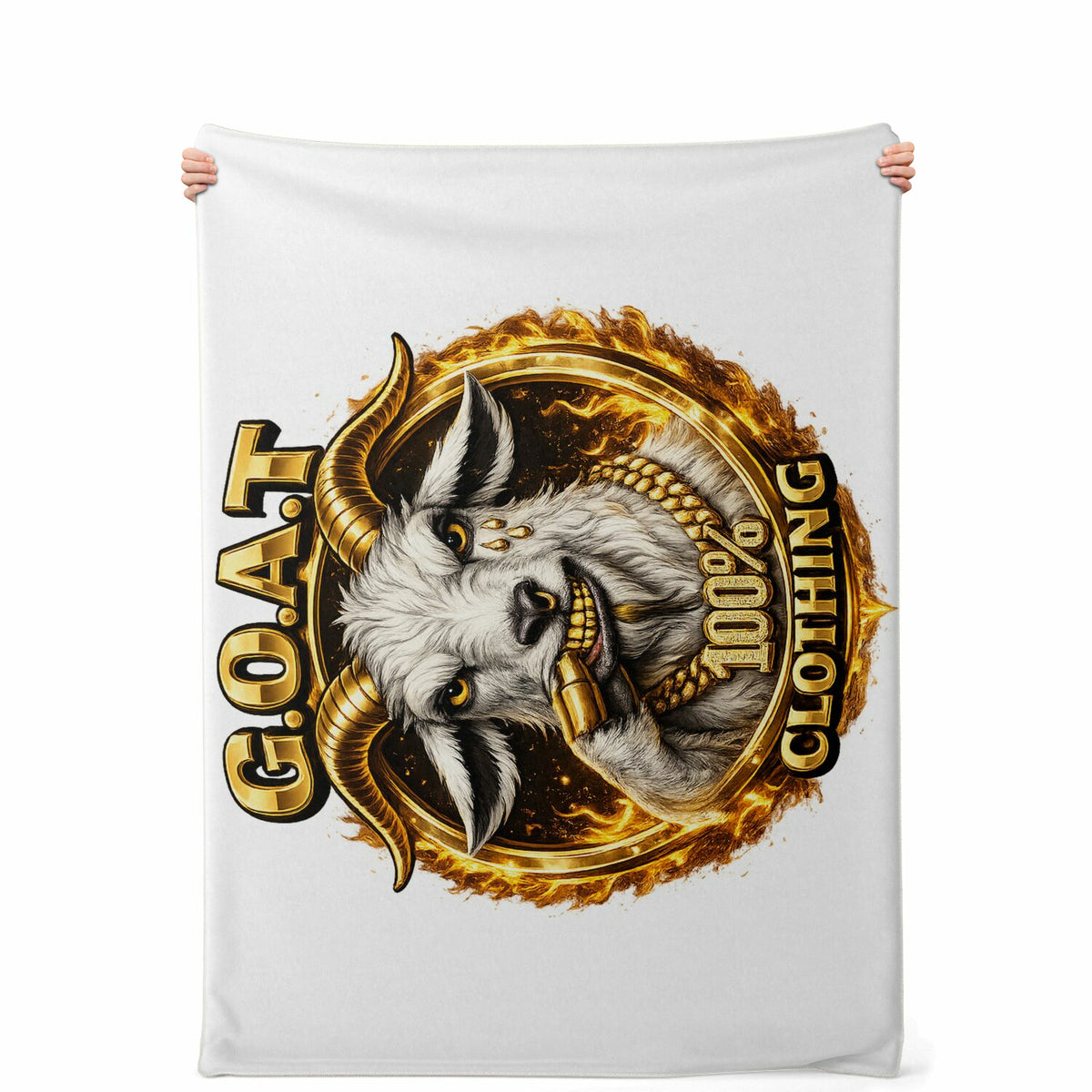 Goatwear Premium Microfleece Blanket - AOP