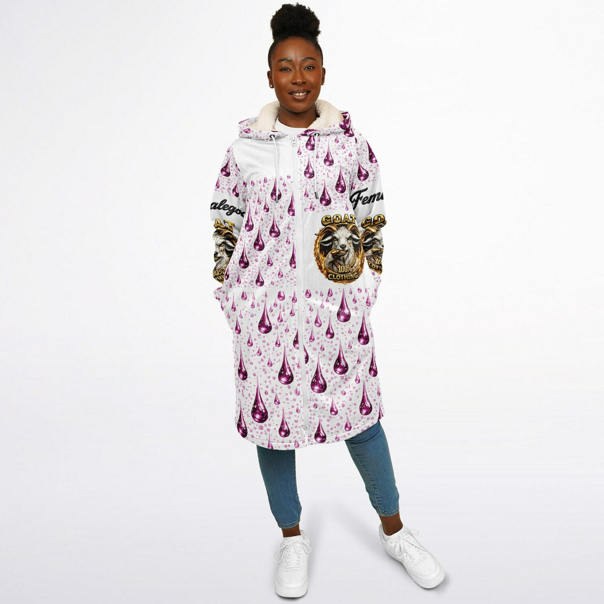 Goatwear Zipper Cloak - AOP