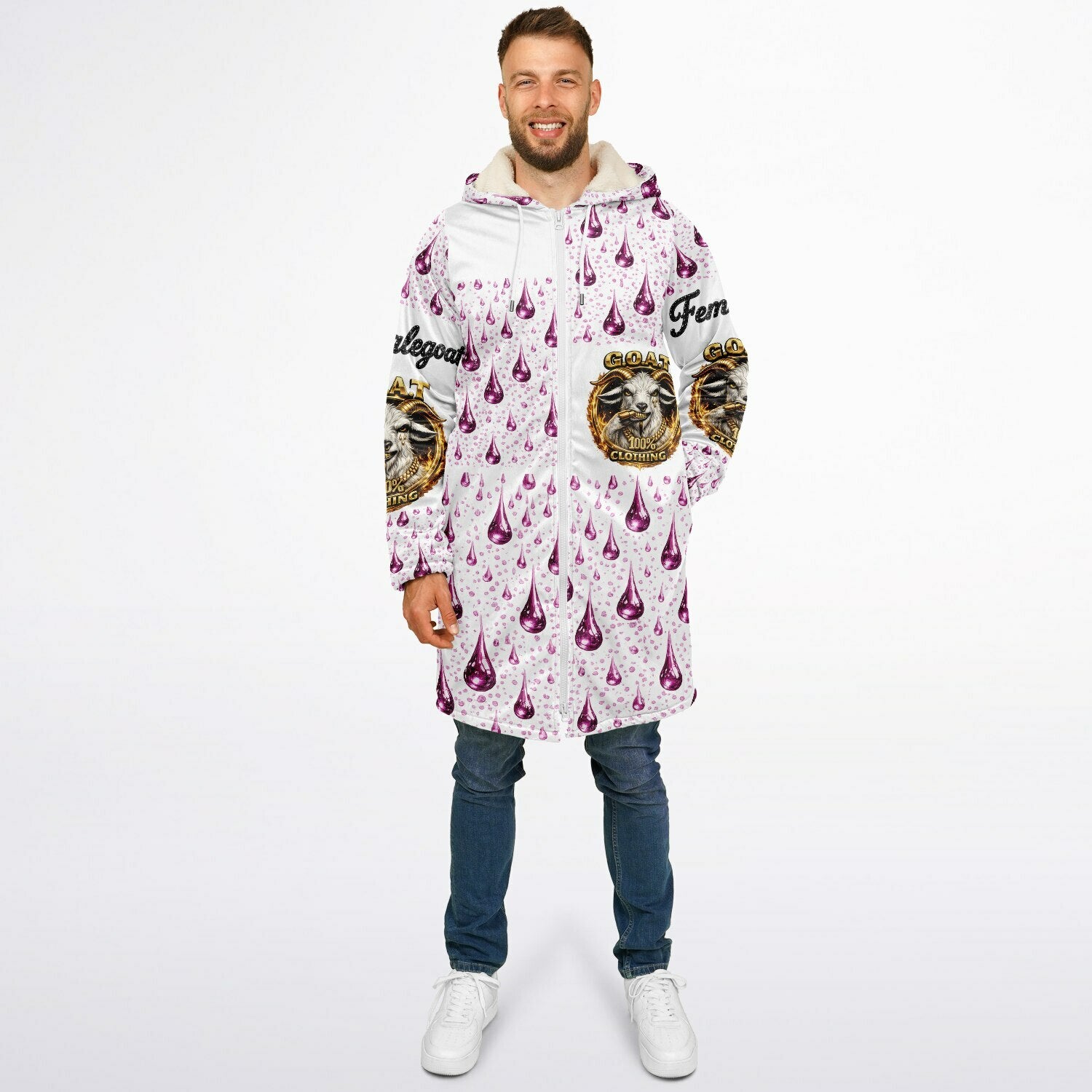 Goatwear Zipper Cloak - AOP