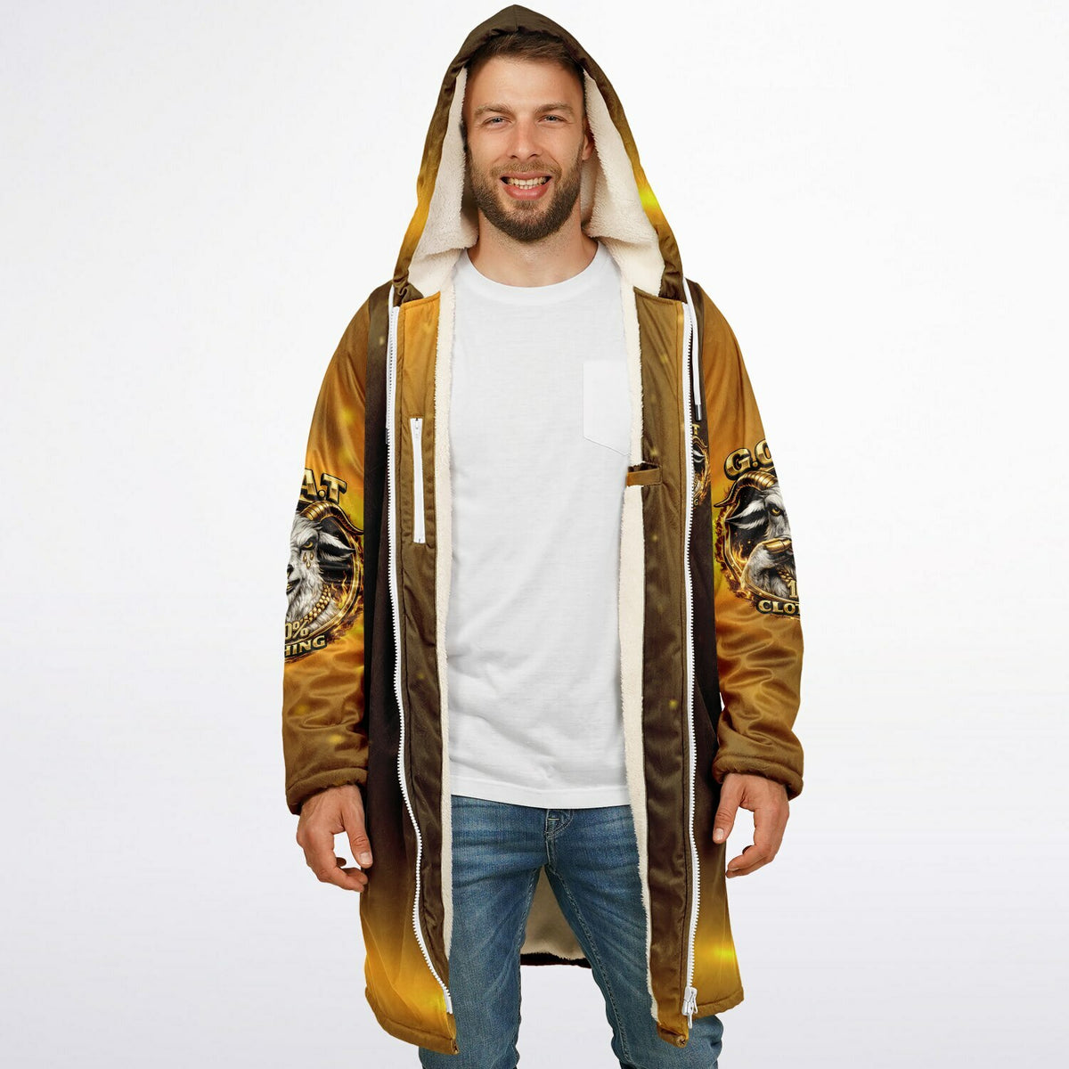 Goatwear Zipper Cloak - AOP