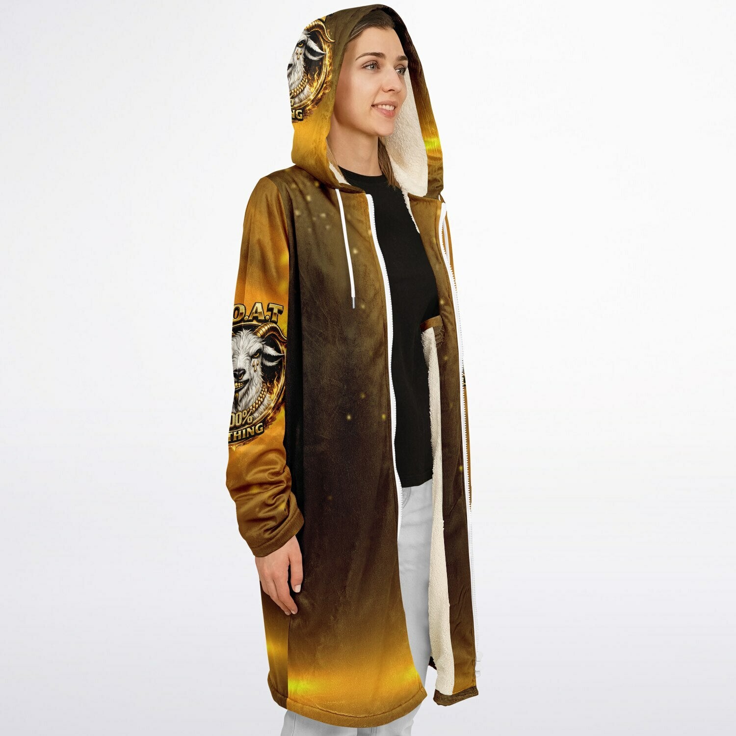 Goatwear Zipper Cloak - AOP