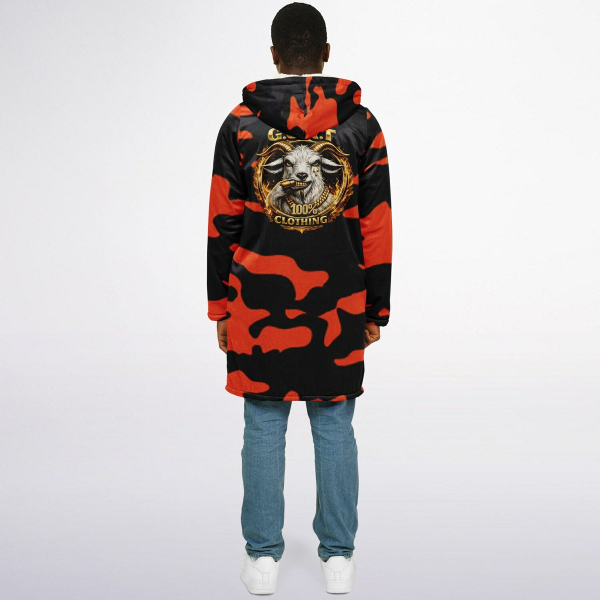 Goatwear Zipper Cloak - AOP