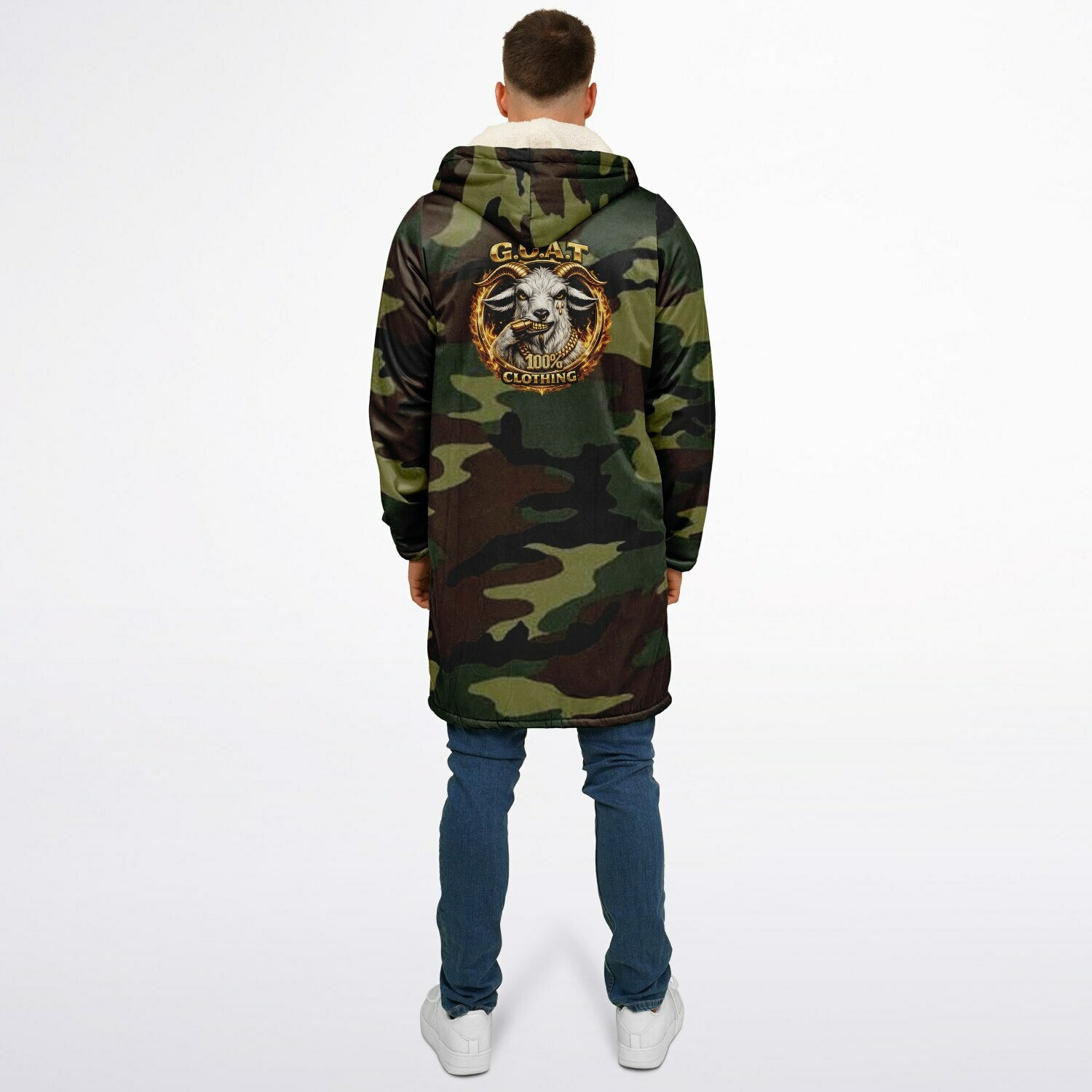 Goatwear Zipper Cloak - AOP