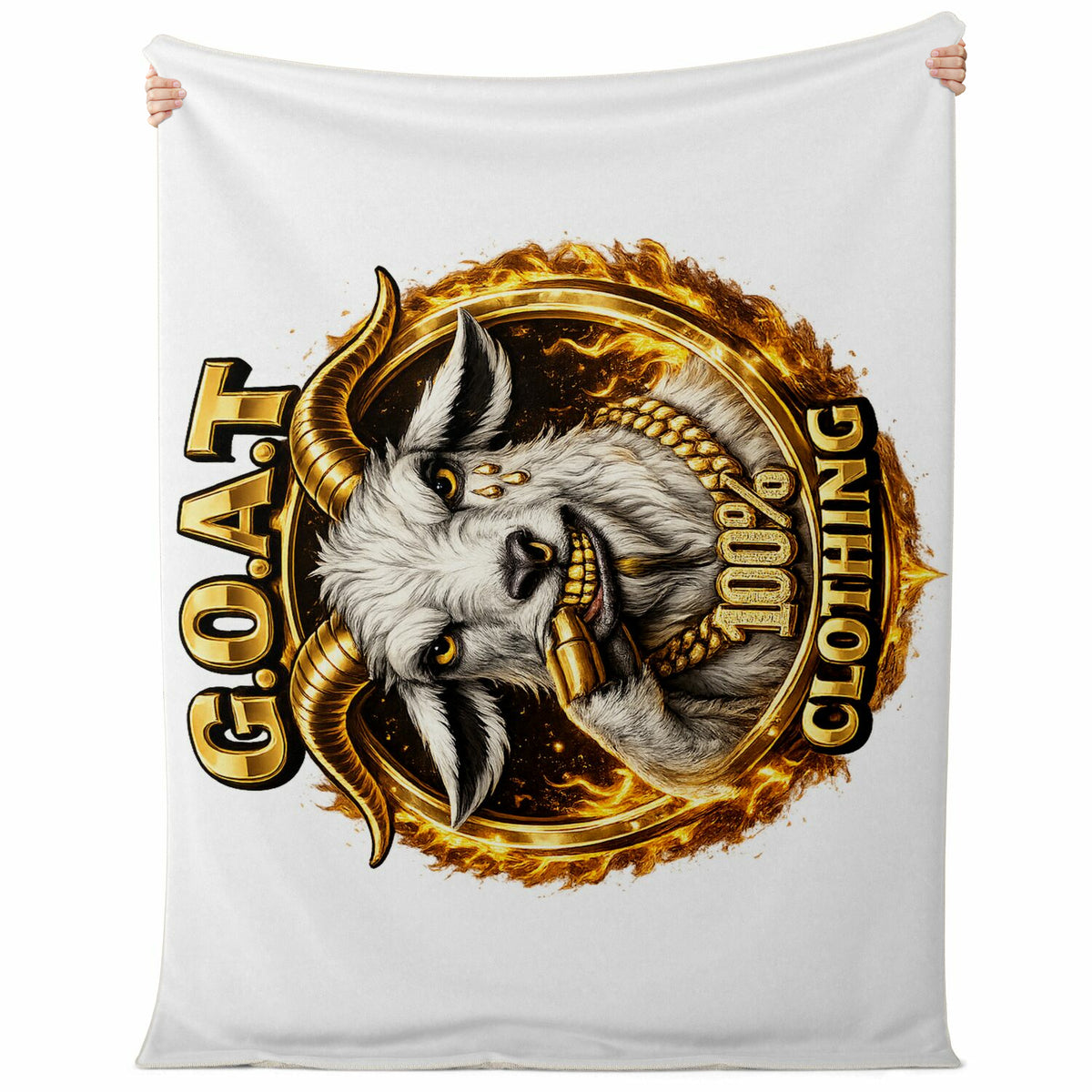 Goatwear Premium Microfleece Blanket - AOP