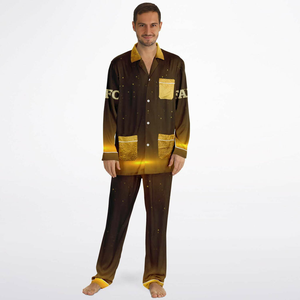 Goatwear Men's Satin Pajamas - AOP