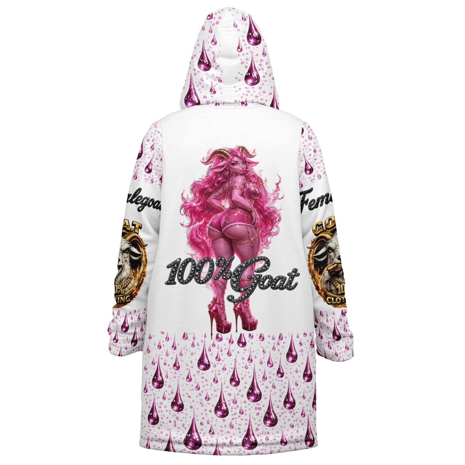 Goatwear Zipper Cloak - AOP