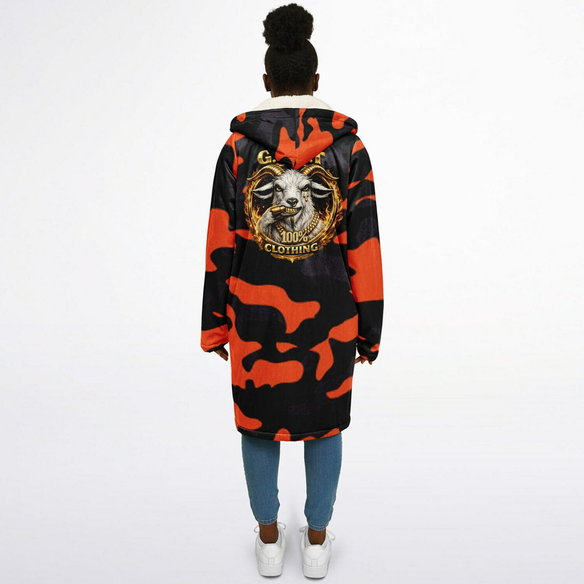 Goatwear Zipper Cloak - AOP