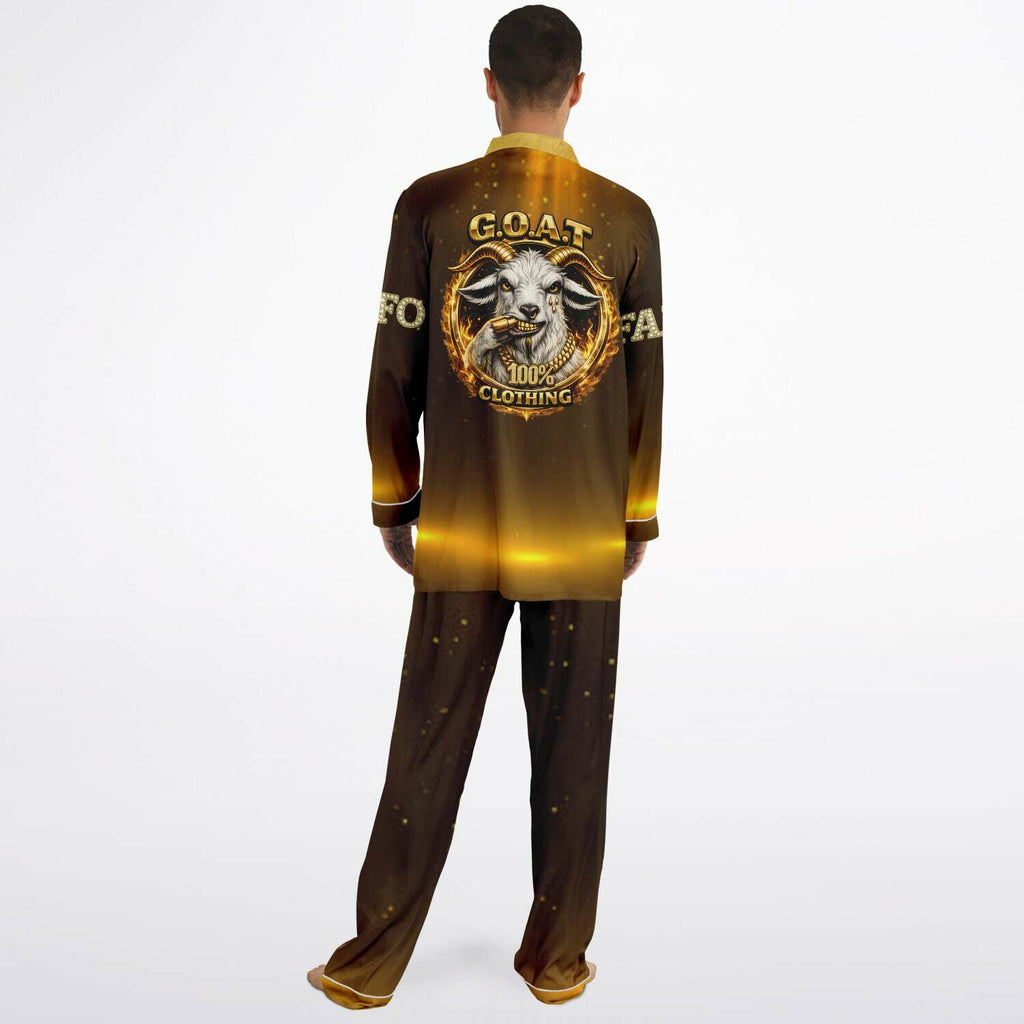 Goatwear Men's Satin Pajamas - AOP