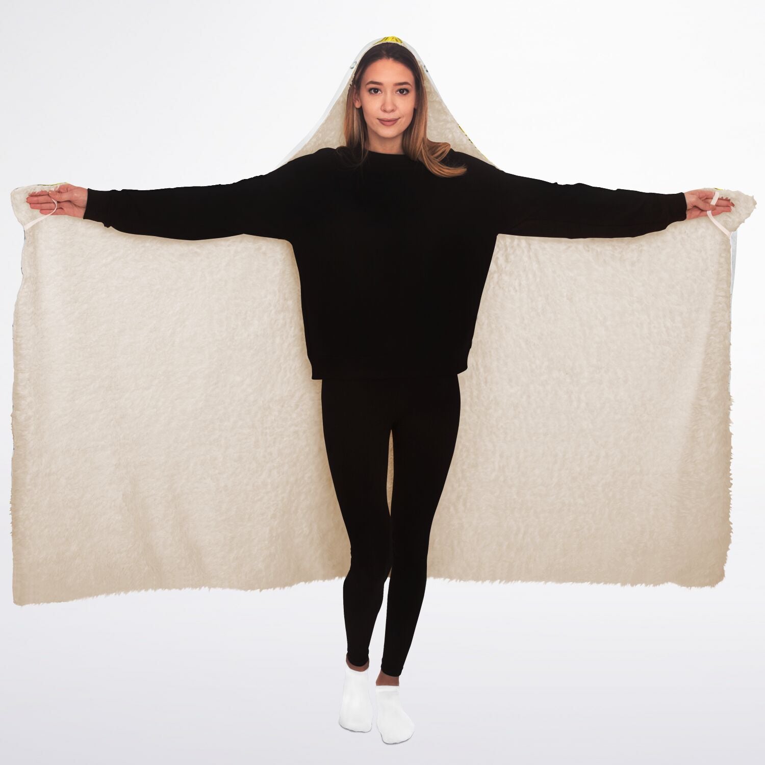 Goatwear Hooded Blanket Sherpa - AOP