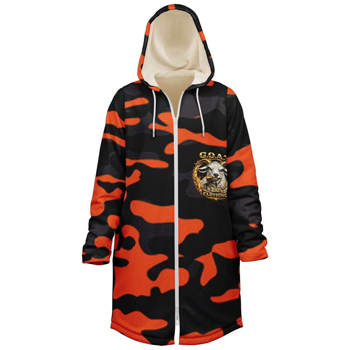 Goatwear Zipper Cloak - AOP