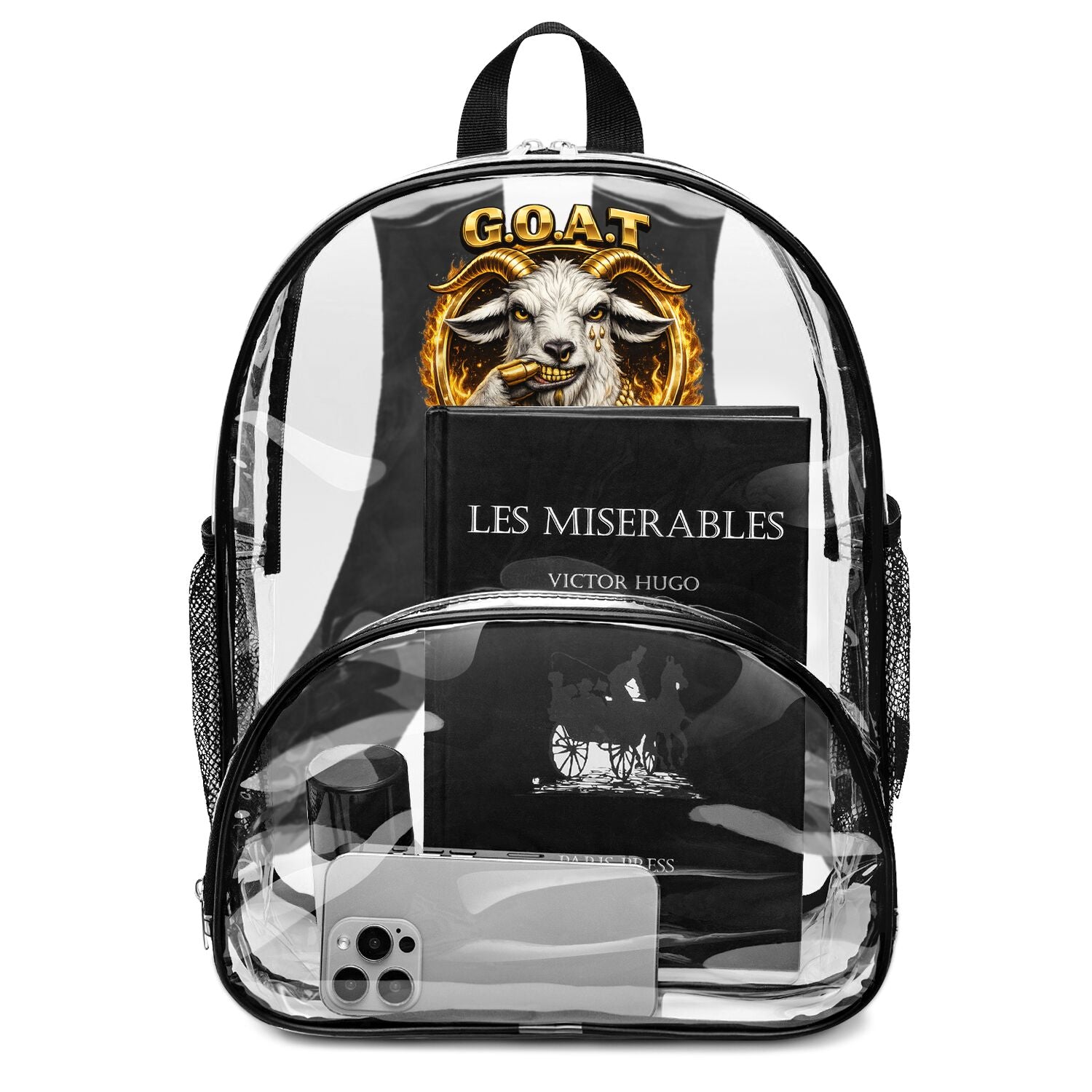 Goatwear Clear PVC Backpack