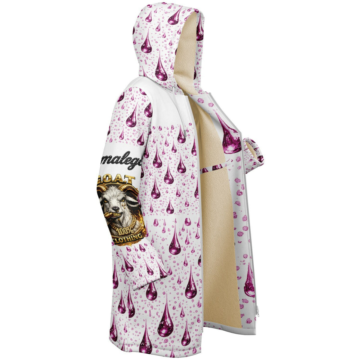 Goatwear Zipper Cloak - AOP