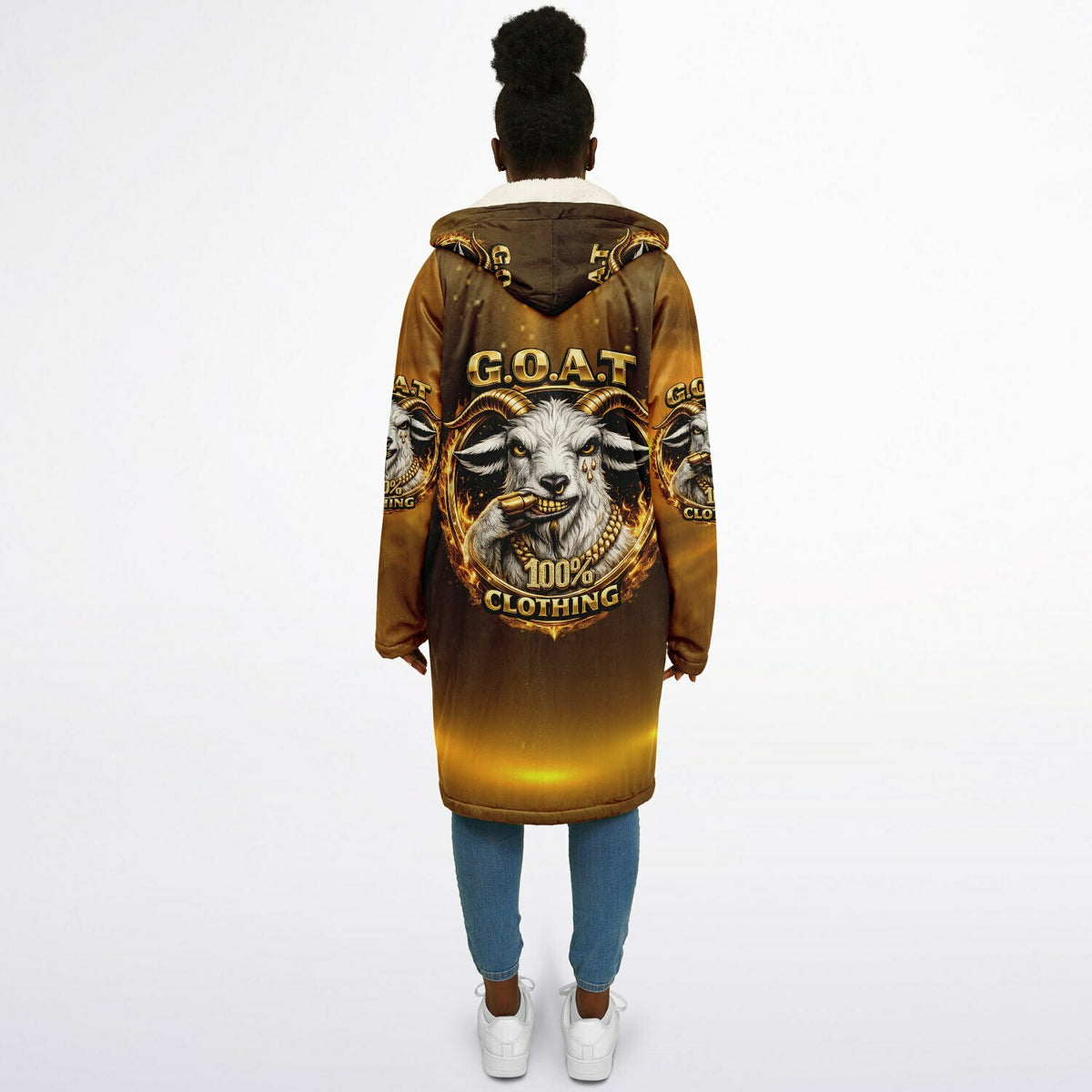 Goatwear Zipper Cloak - AOP