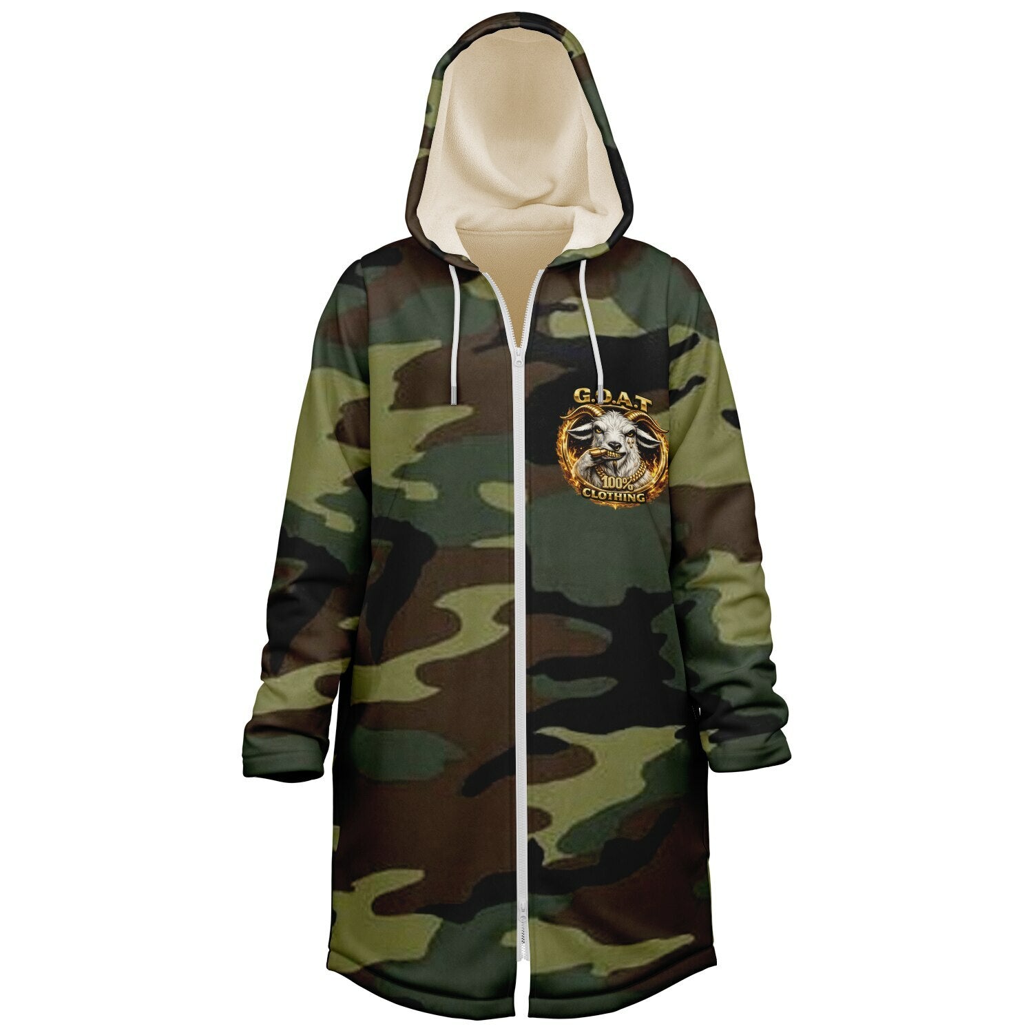 Goatwear Zipper Cloak - AOP