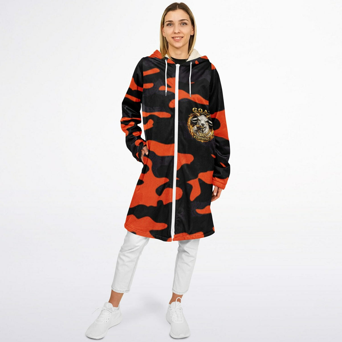 Goatwear Zipper Cloak - AOP